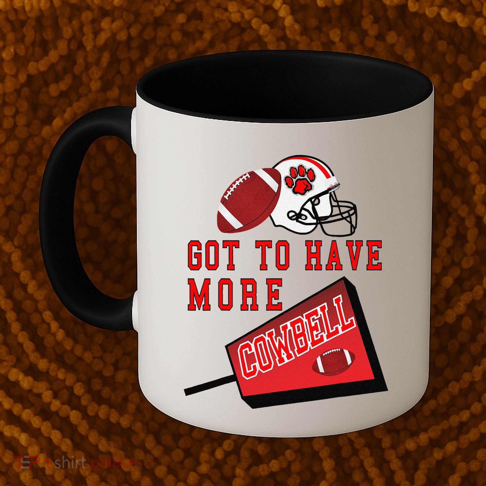 Football Cowbell Coffee Mug