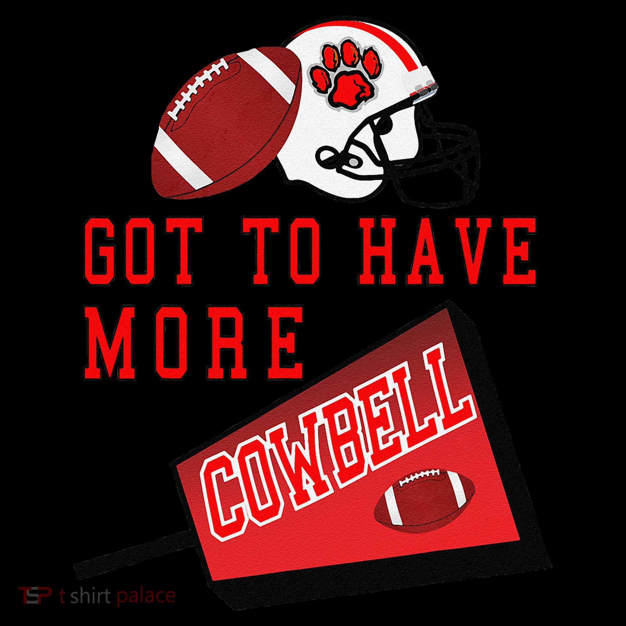 Football Cowbell Coaster
