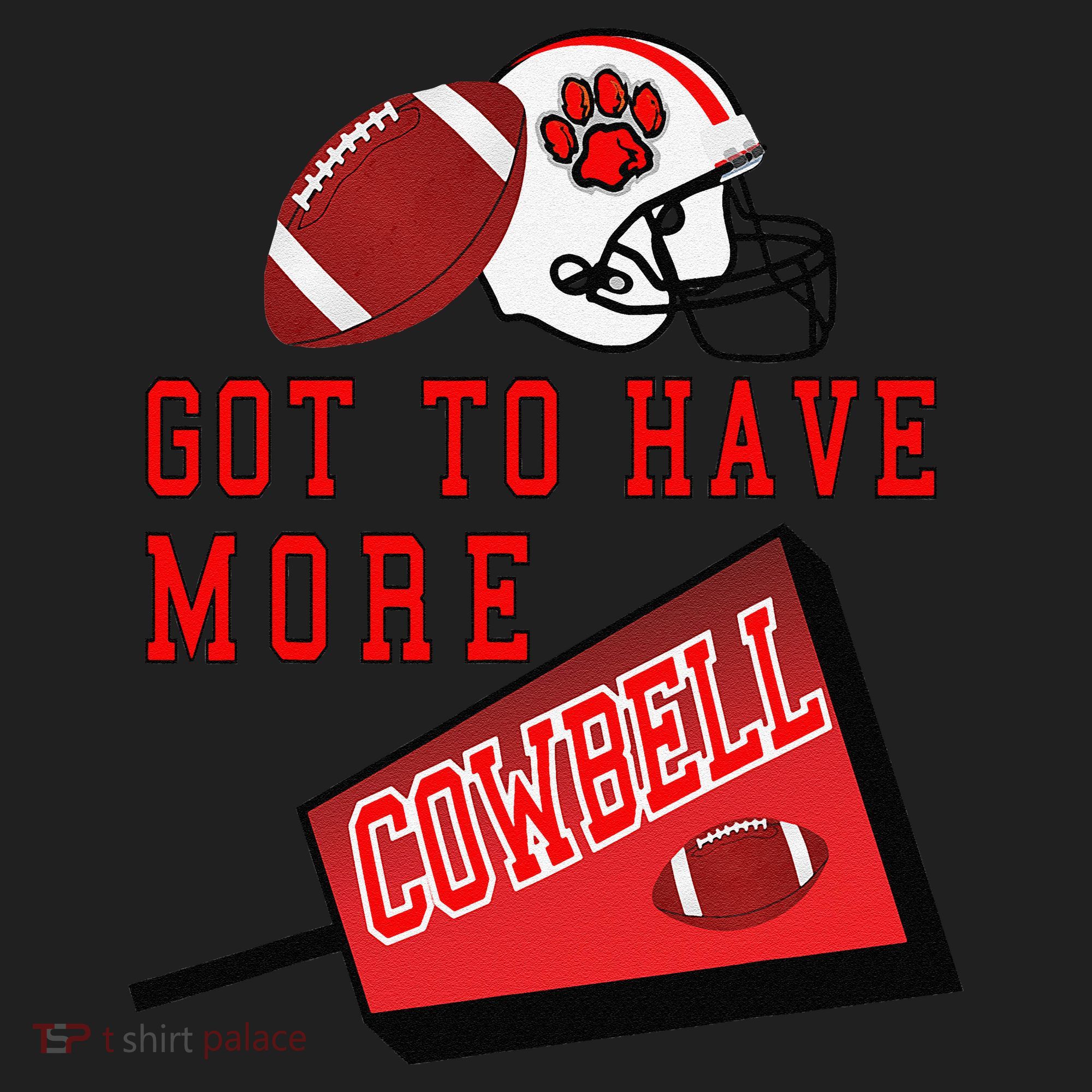 Football Cowbell Hat