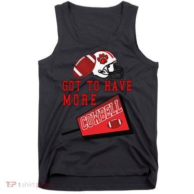 Football Cowbell Tank Top