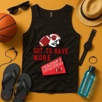 Football Cowbell Tank Top thumb 4