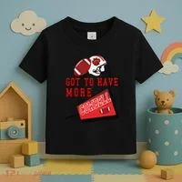 Football Cowbell Toddler T-Shirt thumb 3