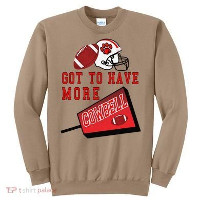 Football Cowbell Sweatshirt
