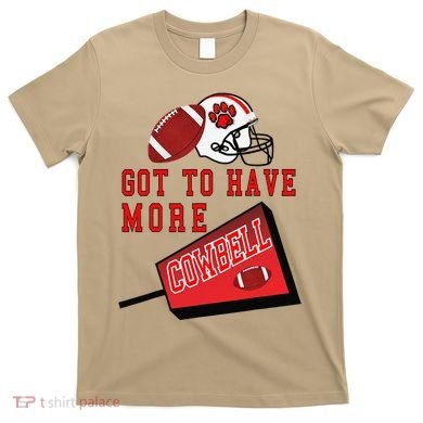 Football Cowbell T-Shirt
