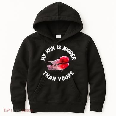 Flowerhorn Cichlid Funny Design Kids Hoodie