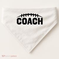 Football Coach USA-Made Doggie Bandana thumb 0