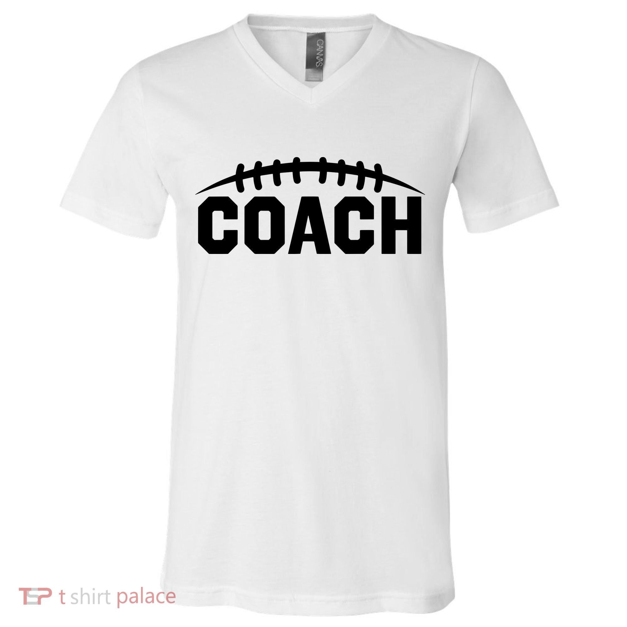 Football Coach V-Neck T-Shirt