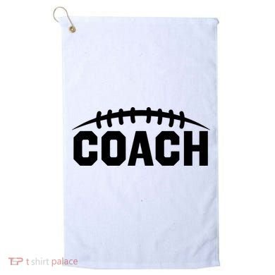 Football Coach Golf Towel