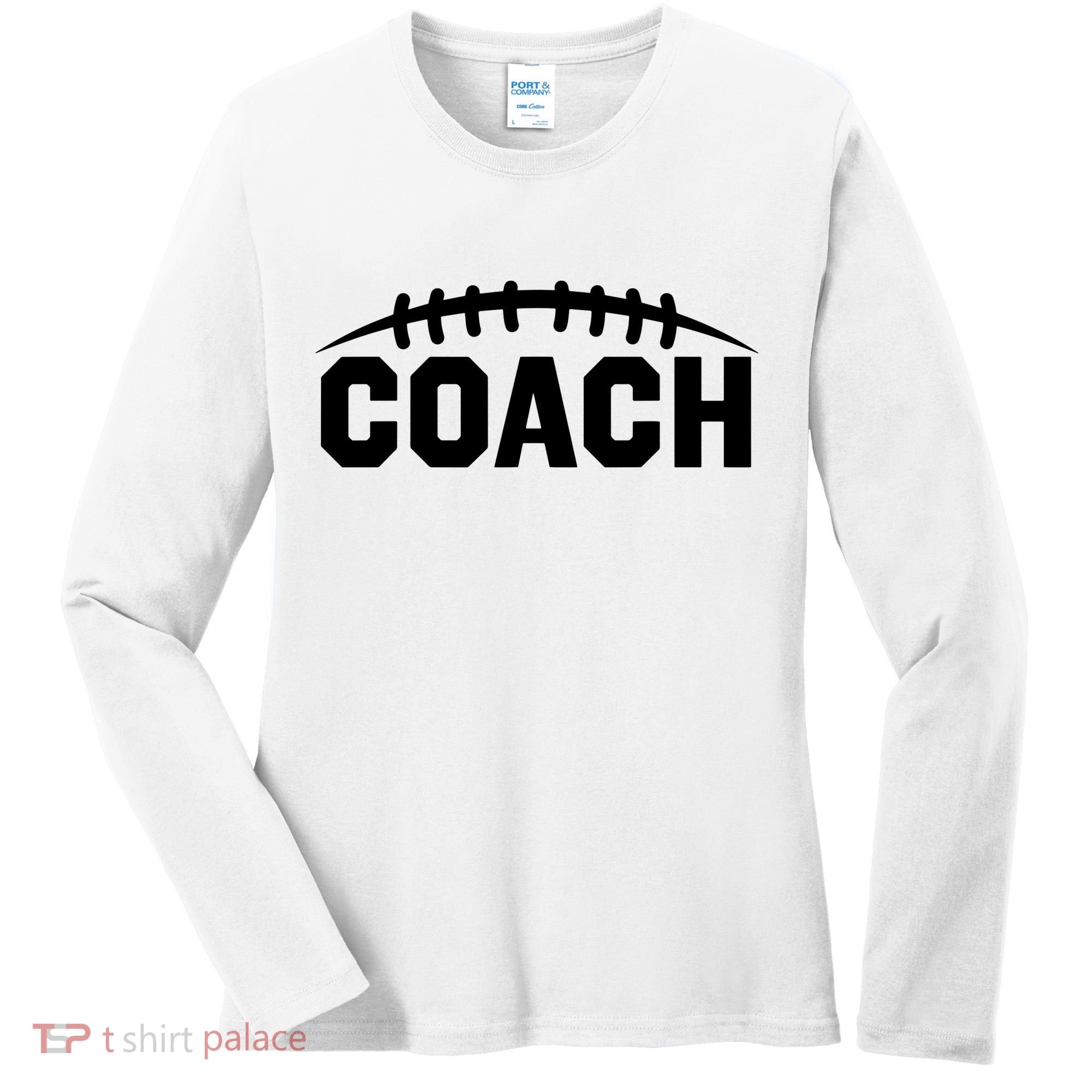 Football Coach Women's Long Sleeve Shirt
