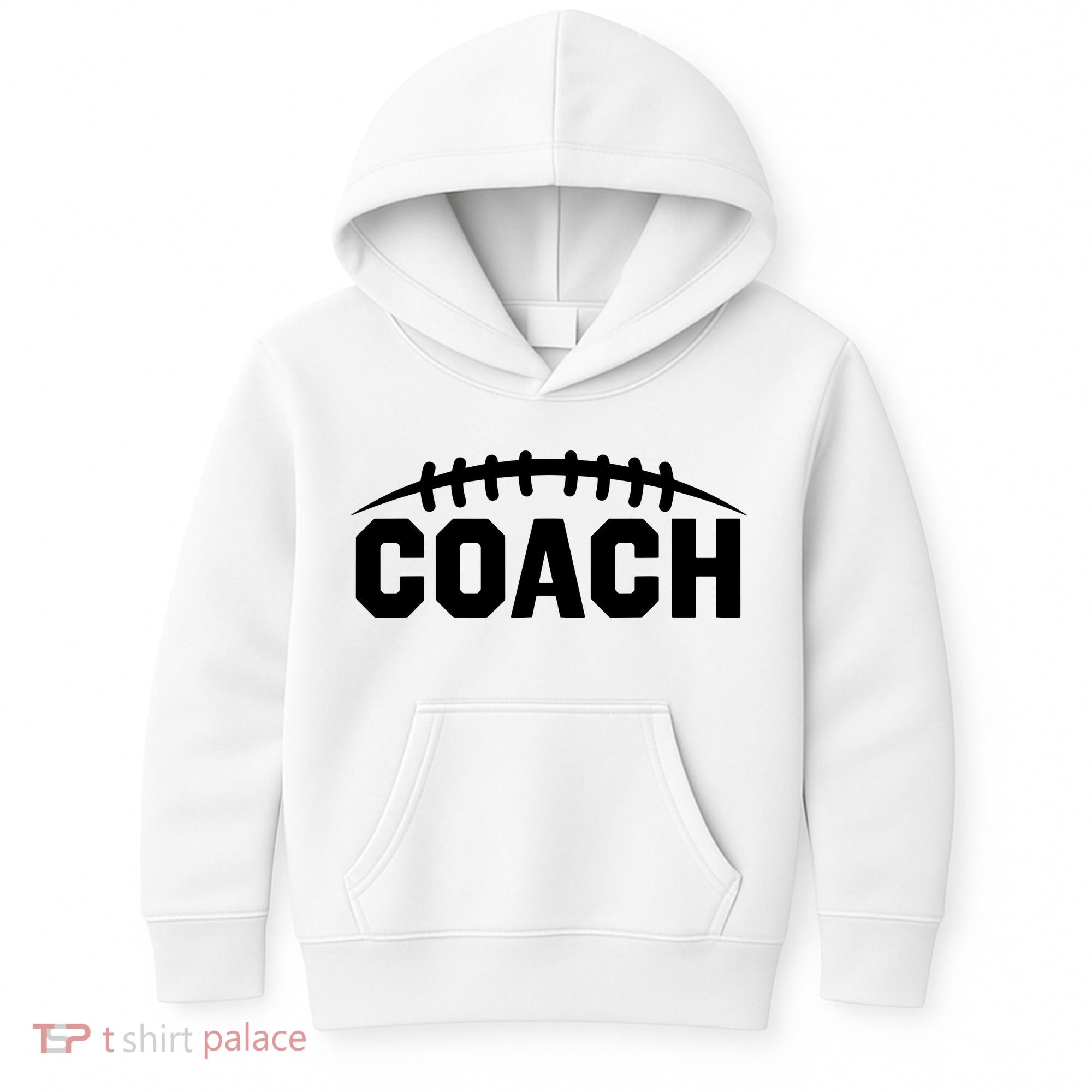 Football Coach Kids Hoodie