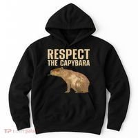 Funny Capybara For Women Cavy Rodent Capybara Lover Hoodie thumb 0