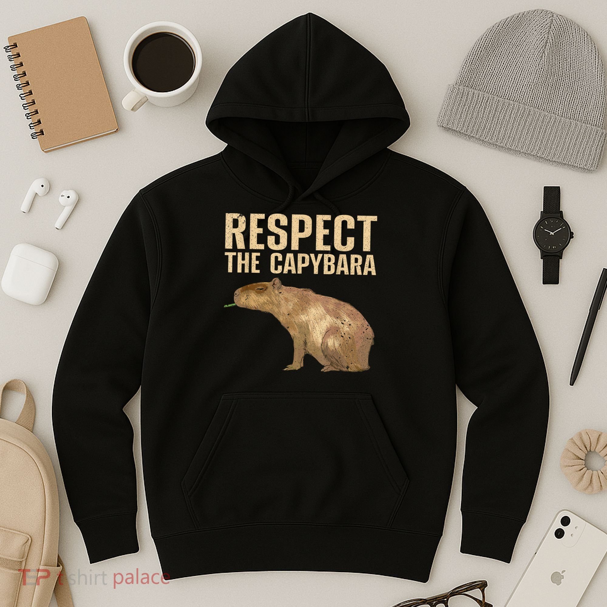 Funny Capybara For Women Cavy Rodent Capybara Lover Hoodie