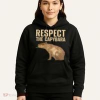 Funny Capybara For Women Cavy Rodent Capybara Lover Hoodie thumb 5