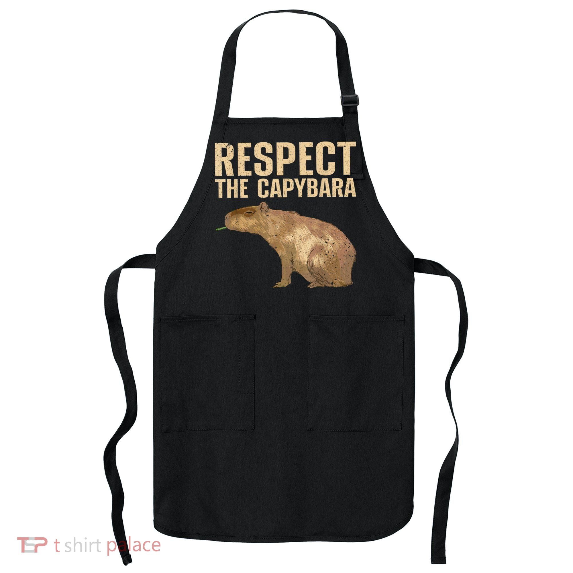 Funny Capybara For Women Cavy Rodent Capybara Lover Apron
