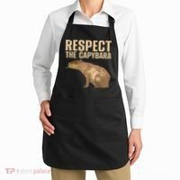 Funny Capybara For Women Cavy Rodent Capybara Lover Apron thumb 2