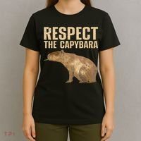 Funny Capybara For Women Cavy Rodent Capybara Lover T-Shirt thumb 4
