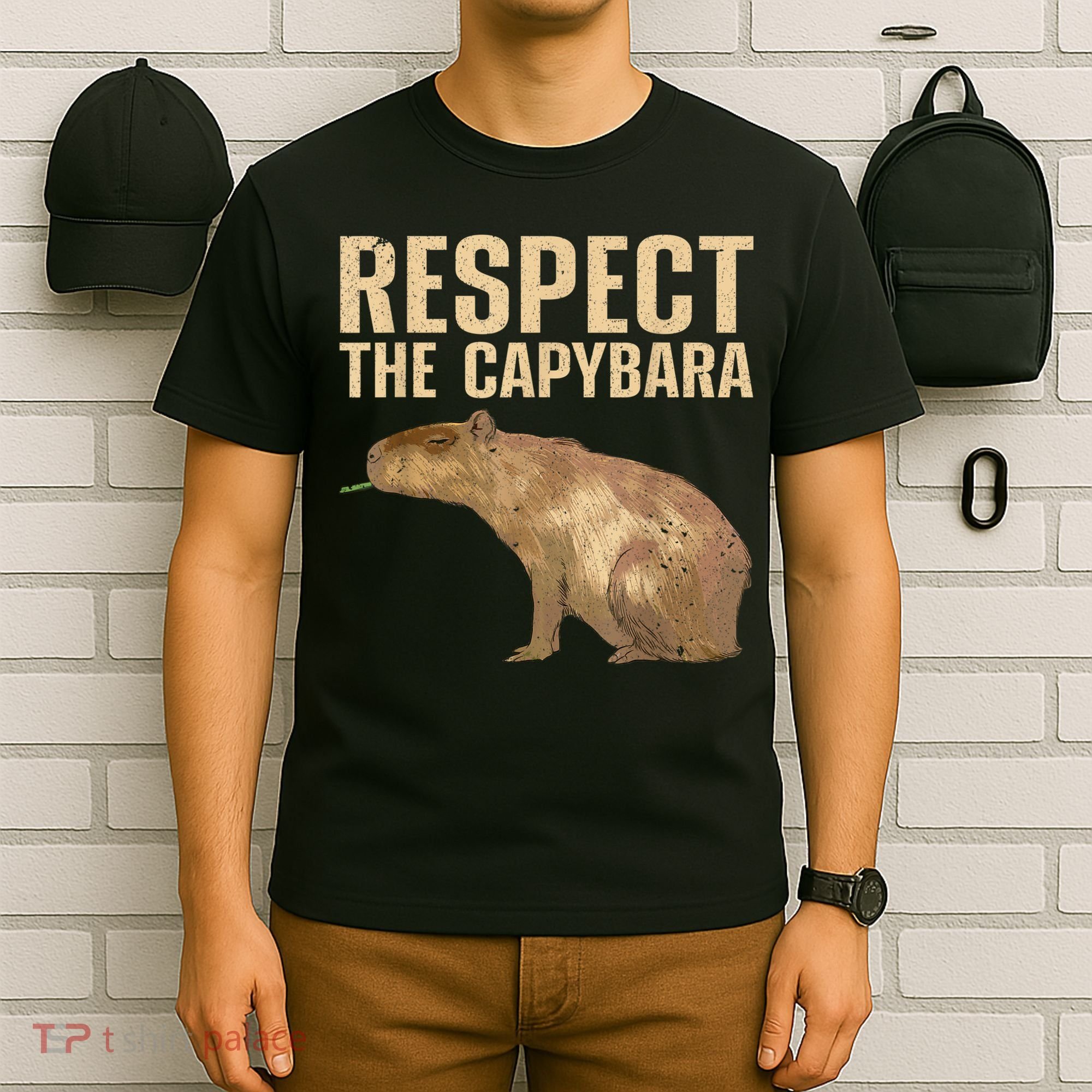 Funny Capybara For Women Cavy Rodent Capybara Lover T-Shirt