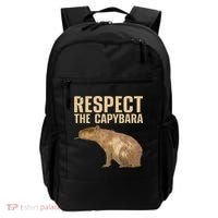 Funny Capybara For Women Cavy Rodent Capybara Lover Backpack thumb 0