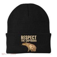 Funny Capybara For Women Cavy Rodent Capybara Lover Beanie thumb 0
