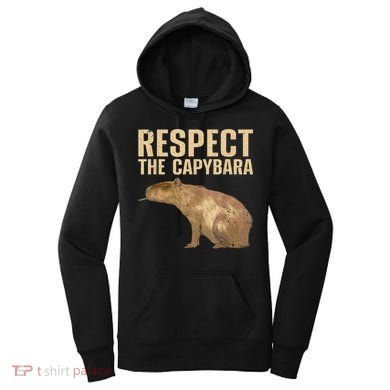 Funny Capybara For Women Cavy Rodent Capybara Lover Women's Hoodie