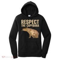 Funny Capybara For Women Cavy Rodent Capybara Lover Women's Hoodie thumb 0