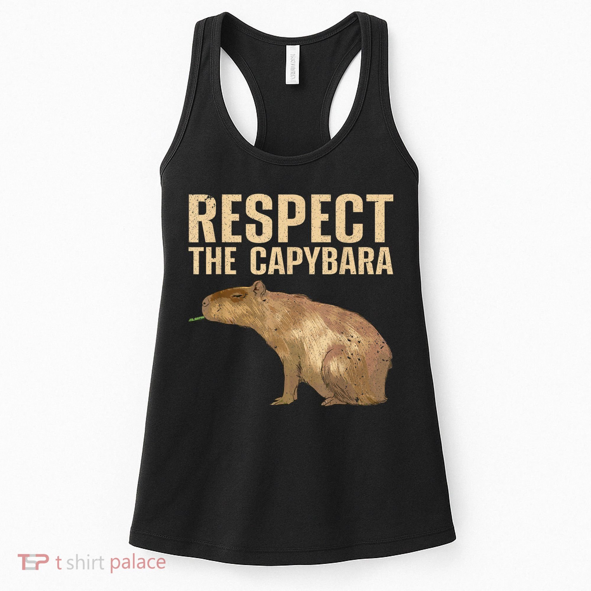 Funny Capybara For Women Cavy Rodent Capybara Lover Women's Tank Top