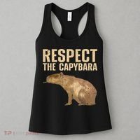 Funny Capybara For Women Cavy Rodent Capybara Lover Women's Tank Top thumb 3