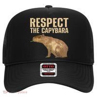 Funny Capybara For Women Cavy Rodent Capybara Lover Hat thumb 0