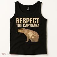 Funny Capybara For Women Cavy Rodent Capybara Lover Tank Top thumb 2