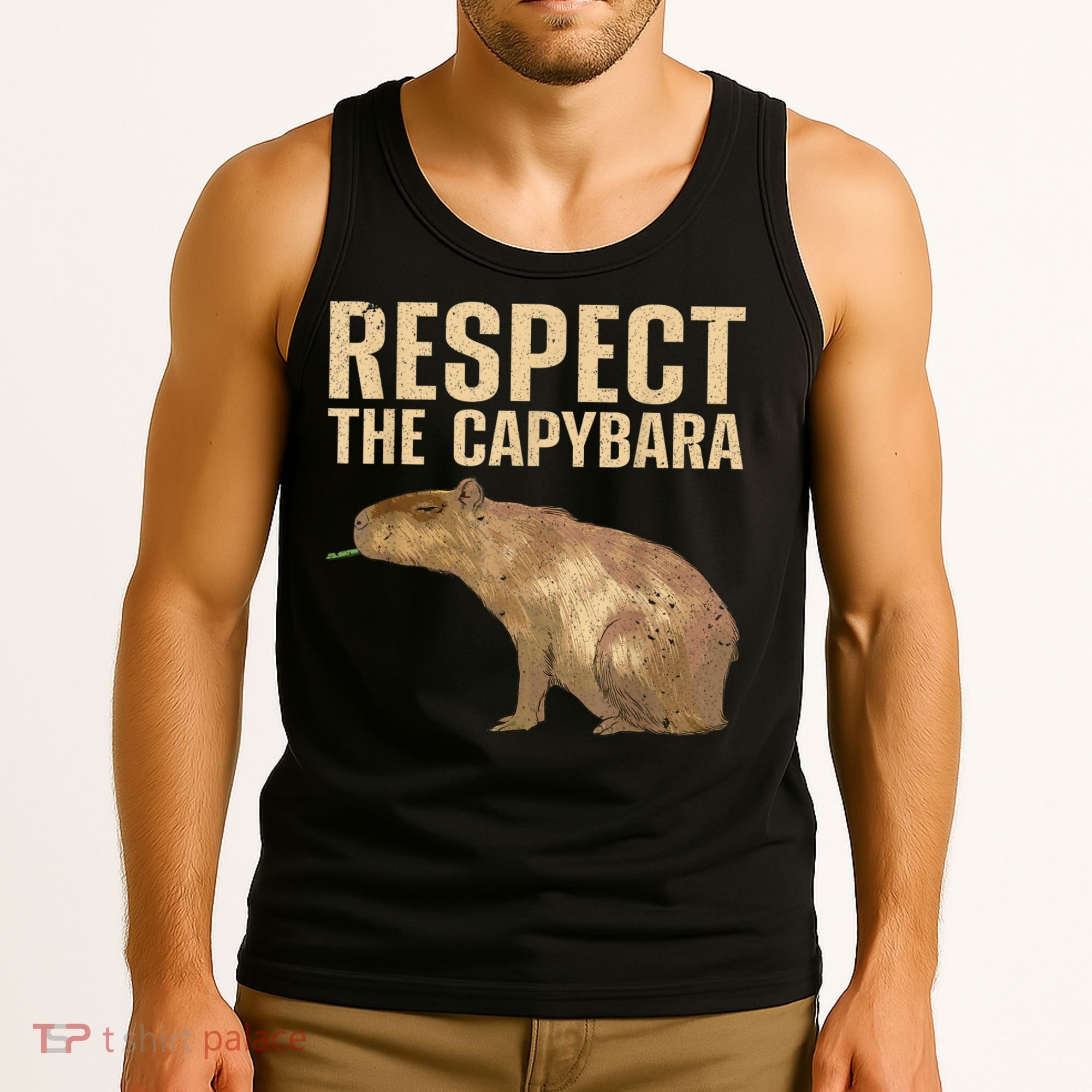 Funny Capybara For Women Cavy Rodent Capybara Lover Tank Top