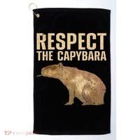 Funny Capybara For Women Cavy Rodent Capybara Lover Golf Towel thumb 0