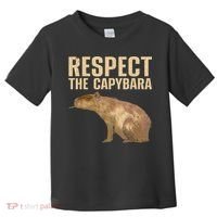 Funny Capybara For Women Cavy Rodent Capybara Lover Toddler T-Shirt thumb 0