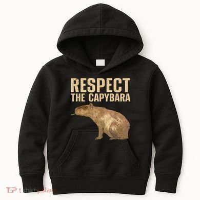 Funny Capybara For Women Cavy Rodent Capybara Lover Kids Hoodie