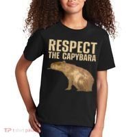 Funny Capybara For Women Cavy Rodent Capybara Lover Kids T-Shirt thumb 2