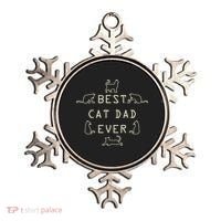 Feline Cat Father Kitty Dad Fathers Day Meow Ornament thumb 0