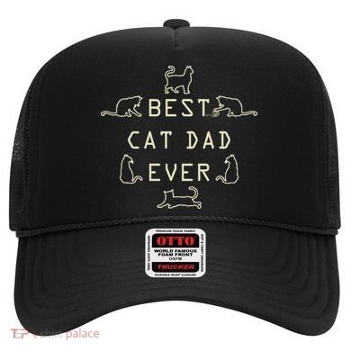 Feline Cat Father Kitty Dad Fathers Day Meow Hat