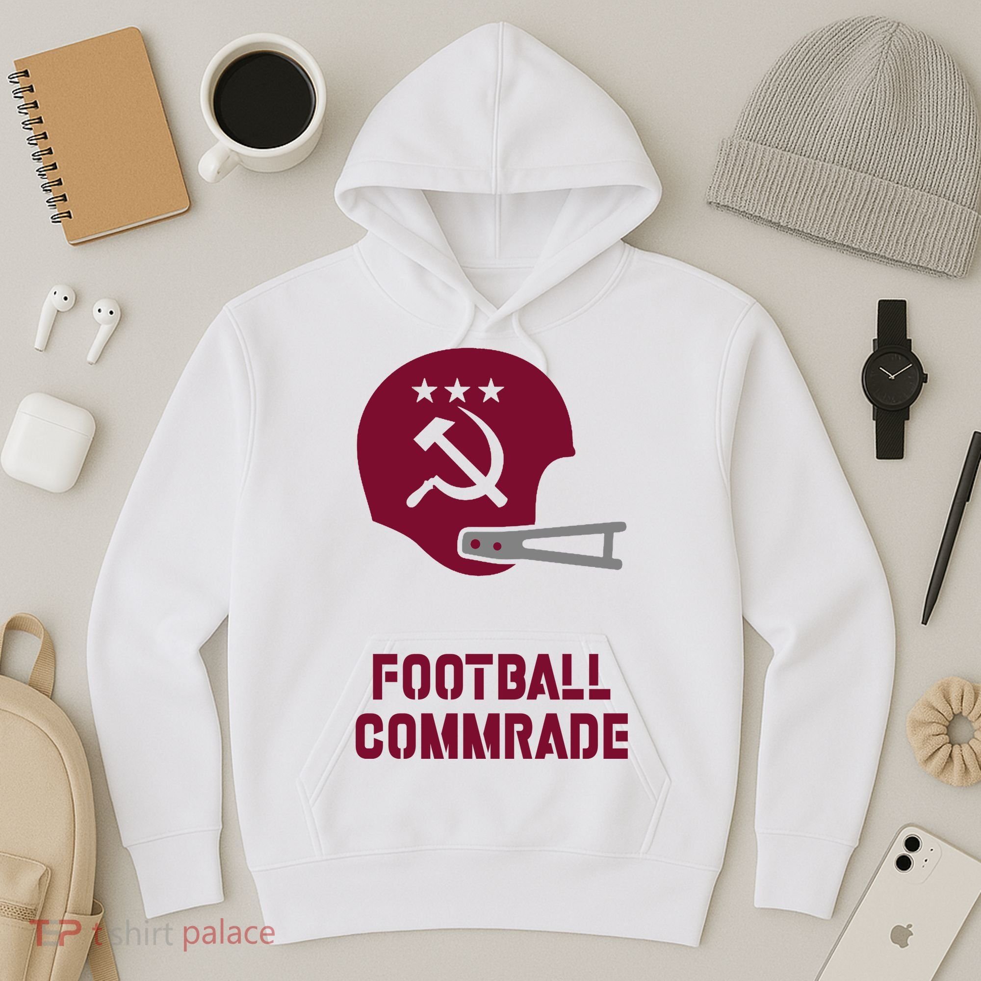 Football Commrade Hoodie