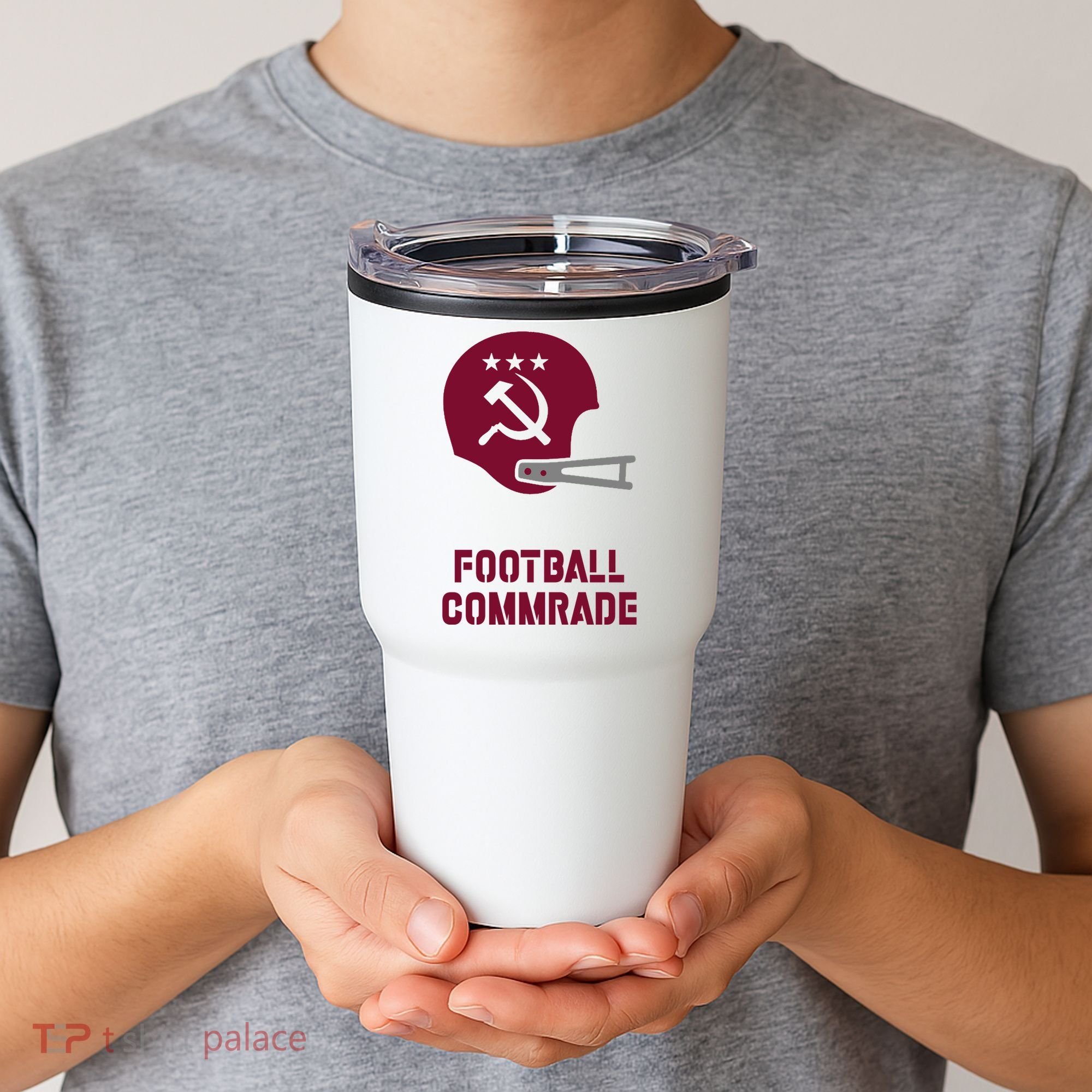 Football Commrade Tumbler