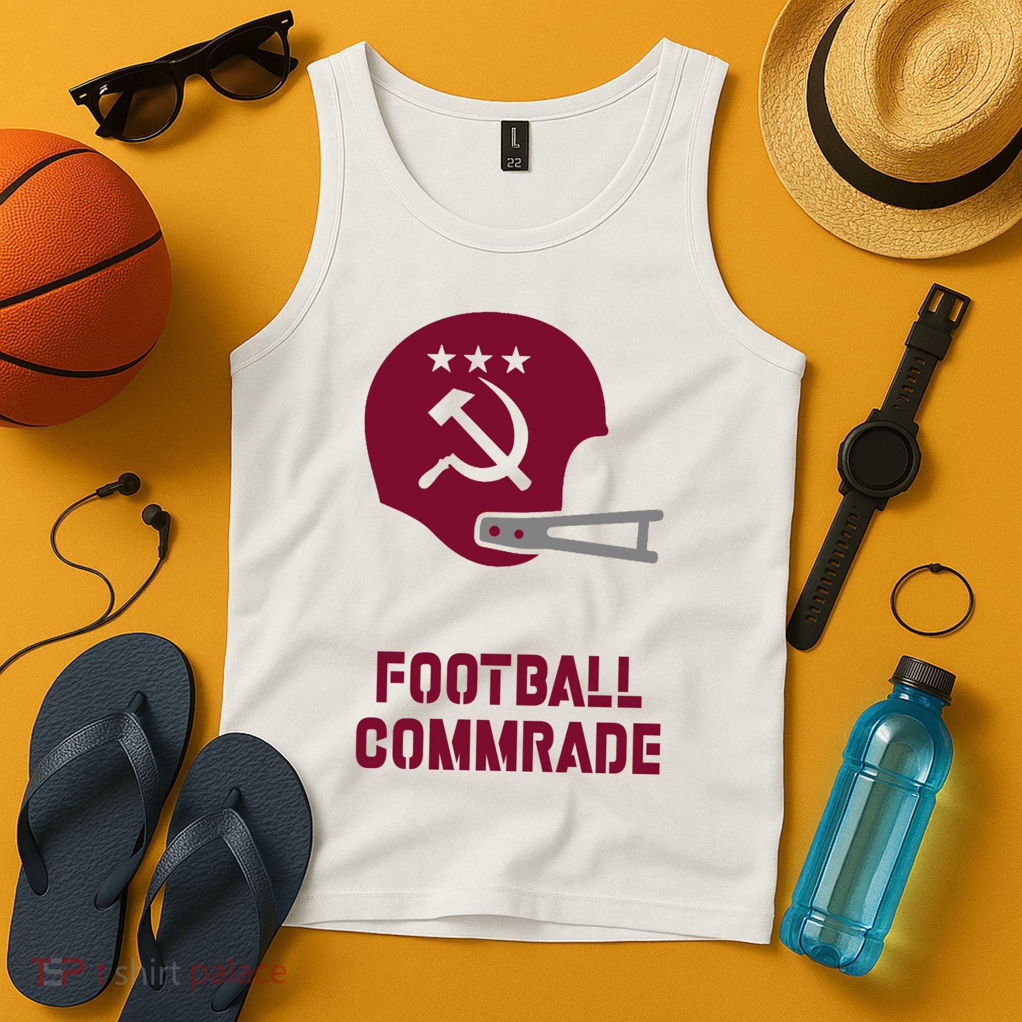 Football Commrade Tank Top