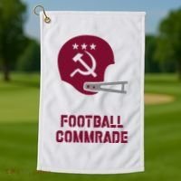 Football Commrade Golf Towel thumb 1