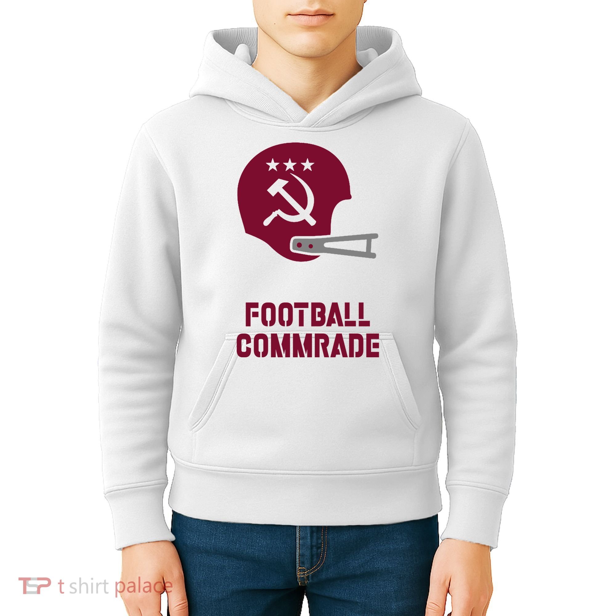 Football Commrade Kids Hoodie