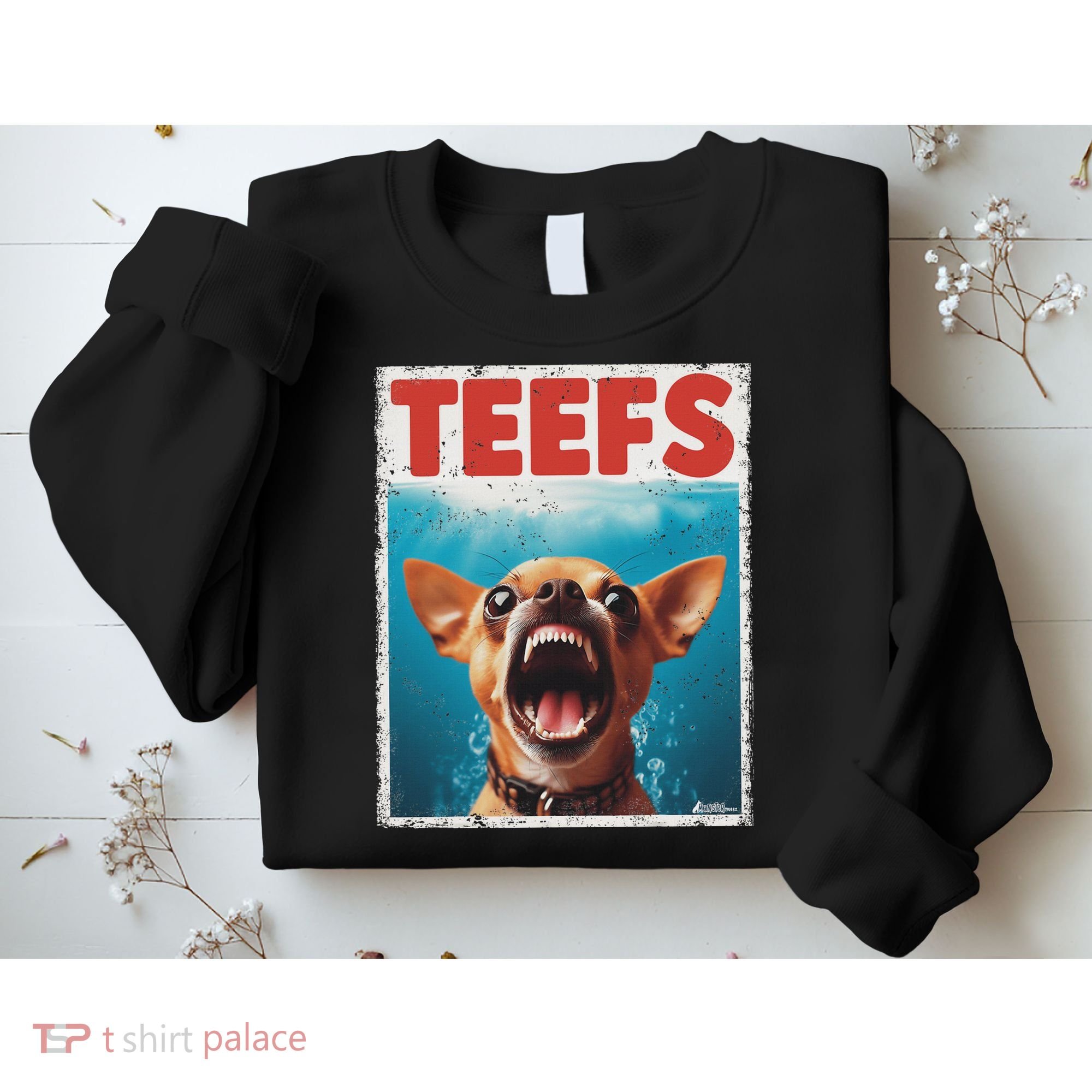 Funny Chihuahua Fs Top, Th Chi Jowls Paws Dog Mom Dad Sweatshirt