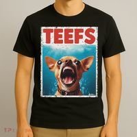 Funny Chihuahua Fs Top, Th Chi Jowls Paws Dog Mom Dad T-Shirt thumb 3