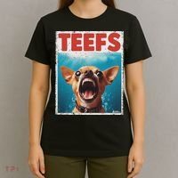 Funny Chihuahua Fs Top, Th Chi Jowls Paws Dog Mom Dad T-Shirt thumb 4