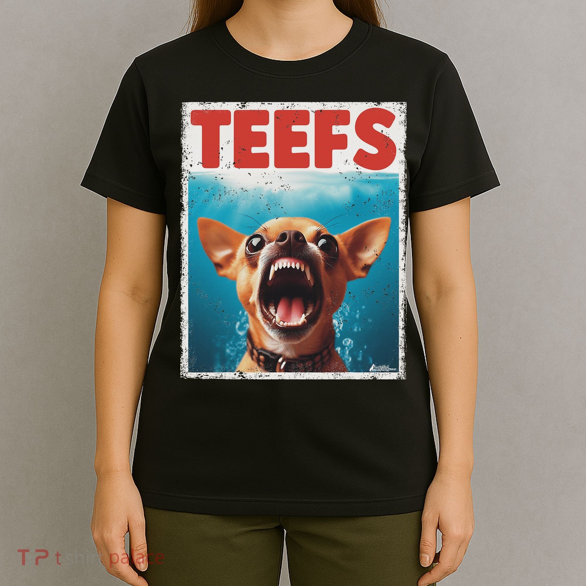 Funny Chihuahua Fs Top, Th Chi Jowls Paws Dog Mom Dad T-Shirt