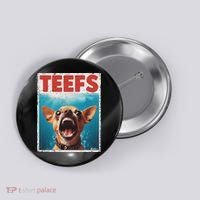 Funny Chihuahua Fs Top, Th Chi Jowls Paws Dog Mom Dad Button thumb 0