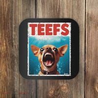 Funny Chihuahua Fs Top, Th Chi Jowls Paws Dog Mom Dad Coaster thumb 0