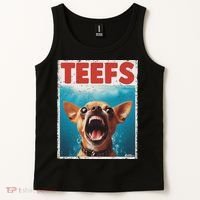 Funny Chihuahua Fs Top, Th Chi Jowls Paws Dog Mom Dad Tank Top thumb 2