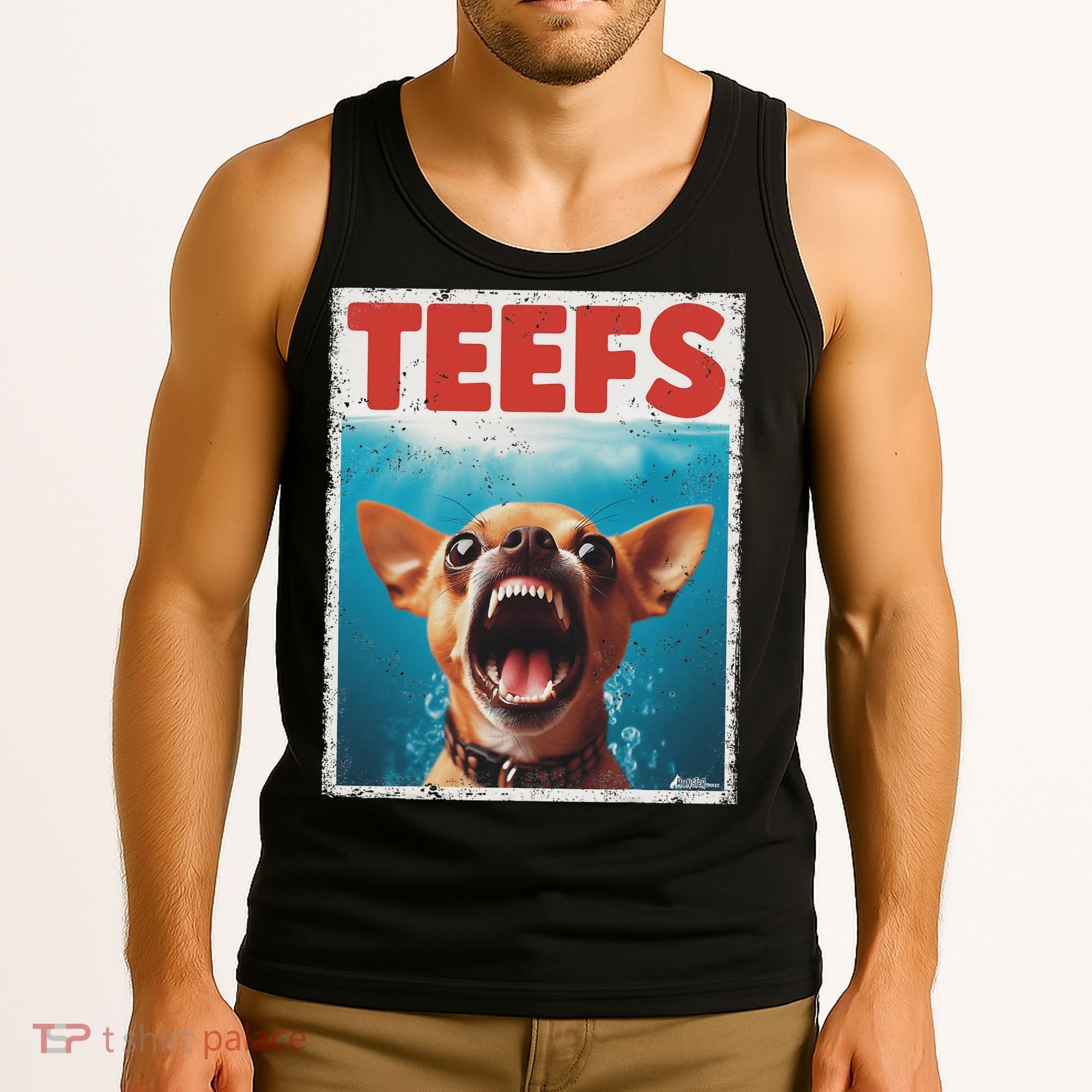 Funny Chihuahua Fs Top, Th Chi Jowls Paws Dog Mom Dad Tank Top