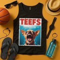 Funny Chihuahua Fs Top, Th Chi Jowls Paws Dog Mom Dad Tank Top thumb 4